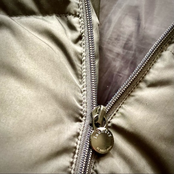 laundry by Shelli Segal grey/leopard winter coat - Picture 14 of 16